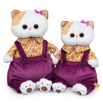 Ли-Ли в вельветовом полукомбинезоне