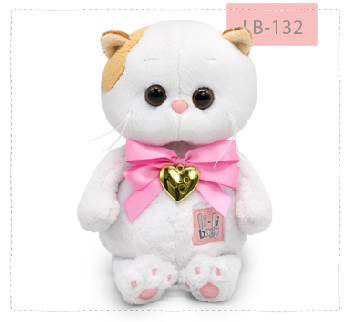 Ли-Ли беби с бантом и сердцем-подвеской