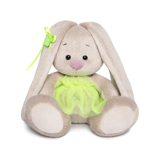 Зайка Ми в ярко-зеленой юбочке «фонарик»