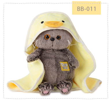 Басик беби в полотенце с капюшоном