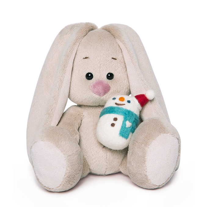 Зайка Ми со снеговичком