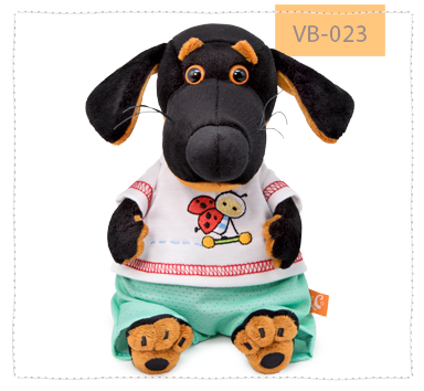 Ваксон беби в футболке с божьей коровкой