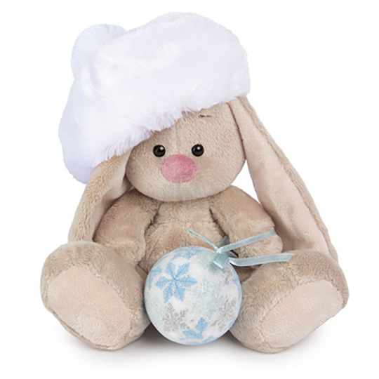 Зайка Ми с новогодним шариком