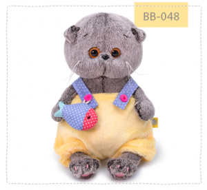 Басик беби в меховом комбинезоне