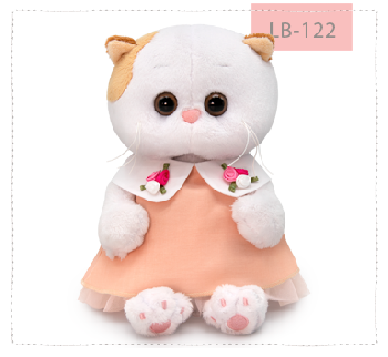 Ли-Ли беби в персиковом платье