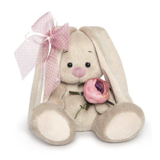 Зайка Ми с винтажной розой