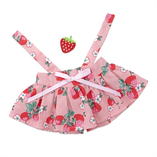 Сарафан с клубничками