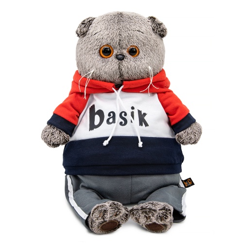 Басик в костюме в стиле спорт-шик