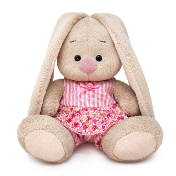 Зайка Ми в комбинезоне с оборкой