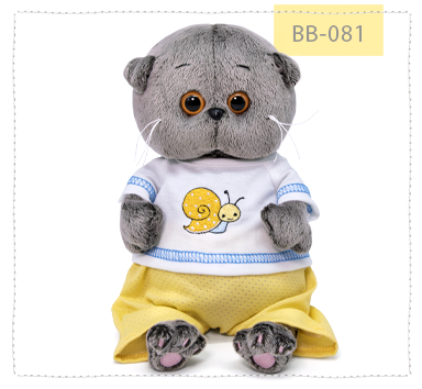 Басик беби в футболке с улиткой