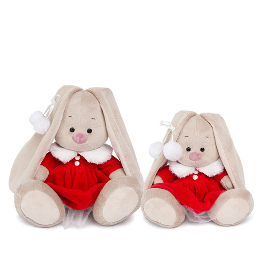 Зайка Ми в алом платье