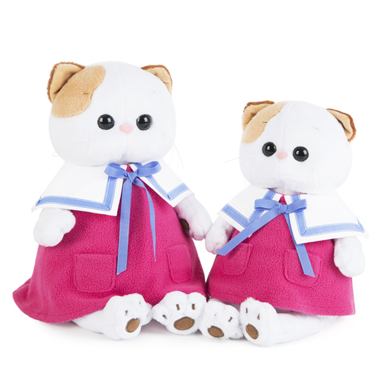 Ли-Ли в морском платье с карманами