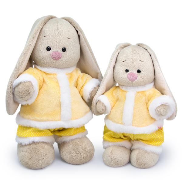 Зайка Ми в желтой шубке