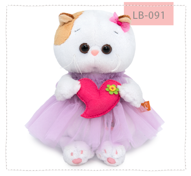 Ли-Ли беби в платье с сердечком