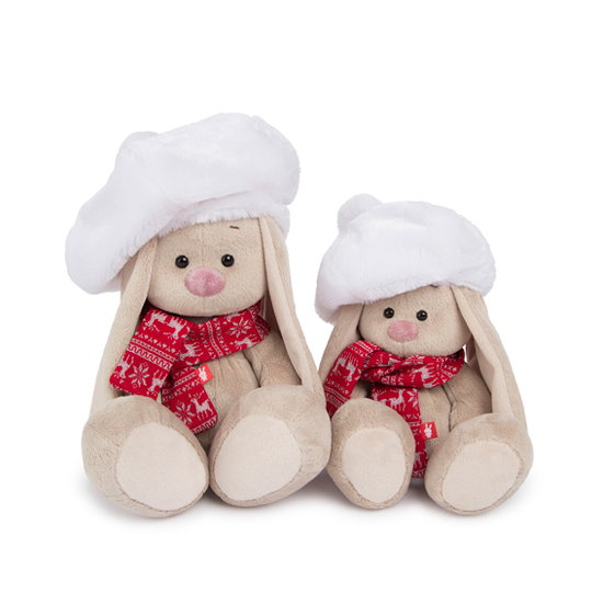 Зайка Ми в белом берете