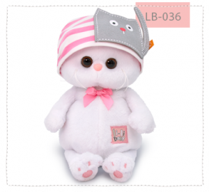 Ли-Ли беби в шапочке с кошечкой