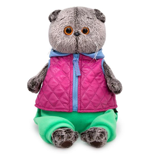 Басик в теплом жилете