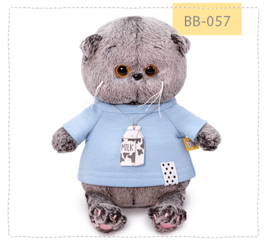 Басик беби в голубой футболке