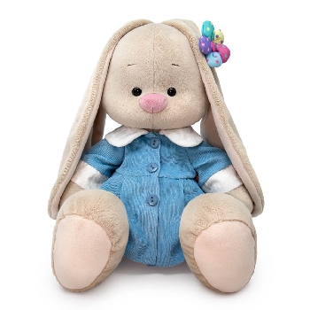 Зайка Ми большой в вельветовом пальто