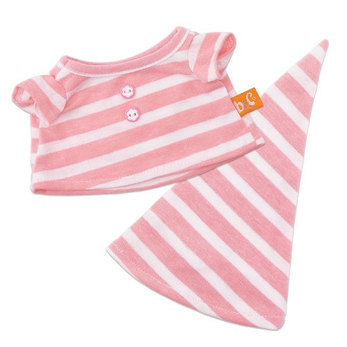 Пижама в розовую полоску