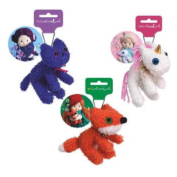 Набор друзей Минималини «Единорог, лисенок, кошечка»