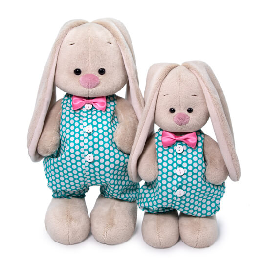 Зайка Ми в изумрудном комбинезоне