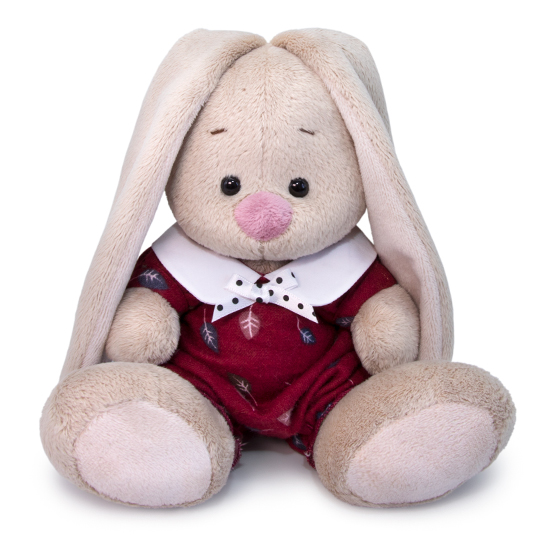 Зайка Ми в комбинезоне с листочками