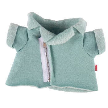 Курточка меховая голубая