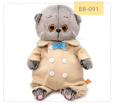 Басик беби в комбинезоне из твида