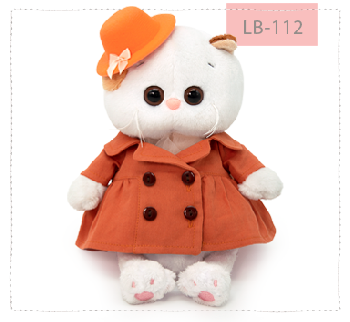 Ли-Ли беби в тренче и шляпке