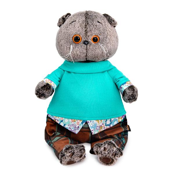 Басик в штанах в клетку