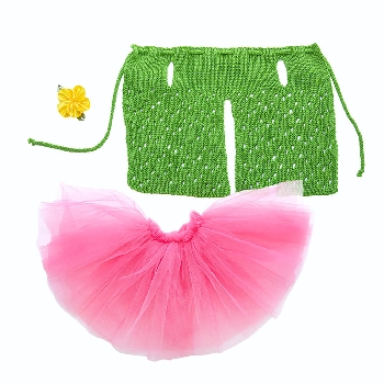 Юбка из сетки и жилет