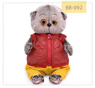 Басик беби в стеганом жилете