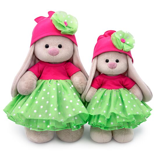 Зайка Ми в платье с пышной юбкой из органзы