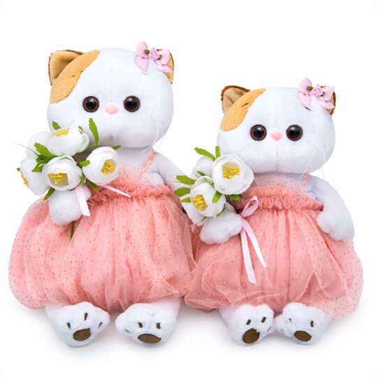 Ли-Ли с белым букетом