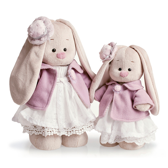 Зайка Ми в фиолетовом пальто