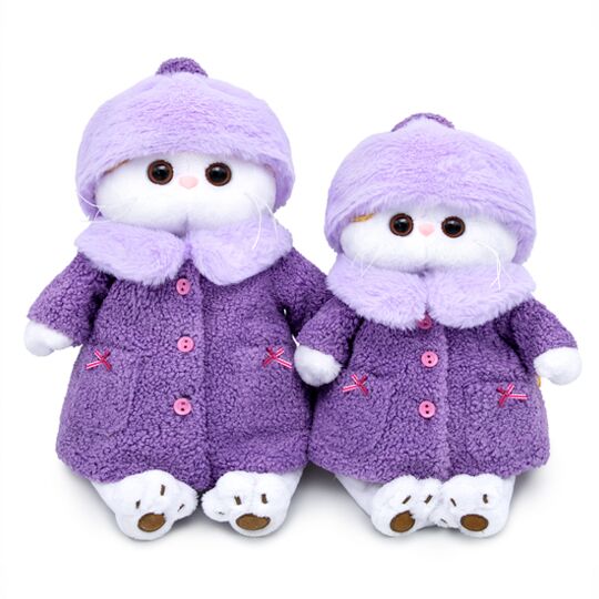 Ли-Ли в лиловой шубке