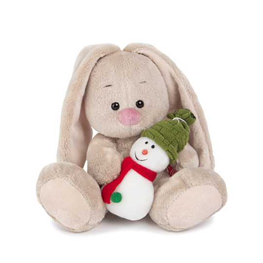 Зайка Ми со снеговичком