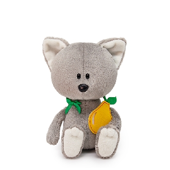 Волчонок Вока с грушей