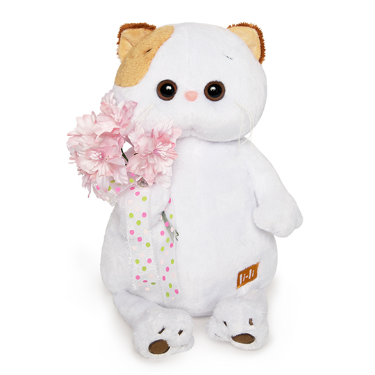 Ли-Ли с букетом