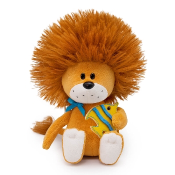 Львёнок Лью с рыбкой