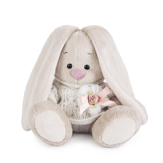 Зайка Ми в вязаном свитере