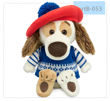 Бартоломей беби в жилете и берете с помпоном