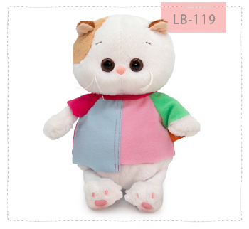 Ли-Ли беби в разноцветной футболке