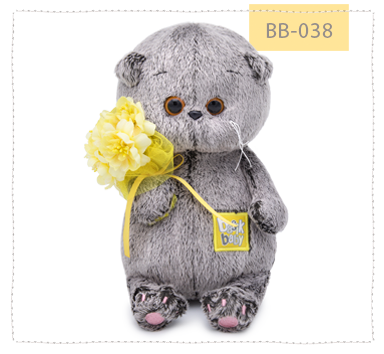 Басик беби с букетом