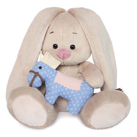 Зайка Ми с голубой лошадкой