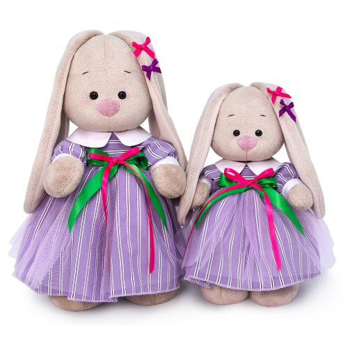 Зайка Ми в полосатом платье