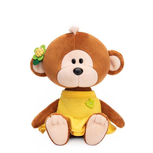 Обезьянка Отиша в желтом платье