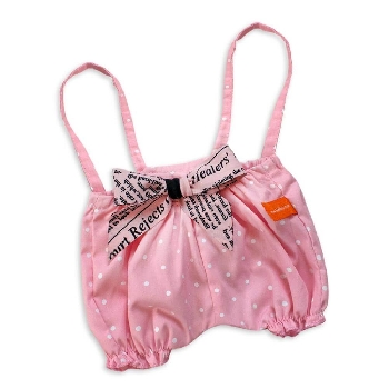 Песочник персиковый в горошек