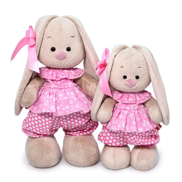 Зайка Ми в комбинезоне с баской